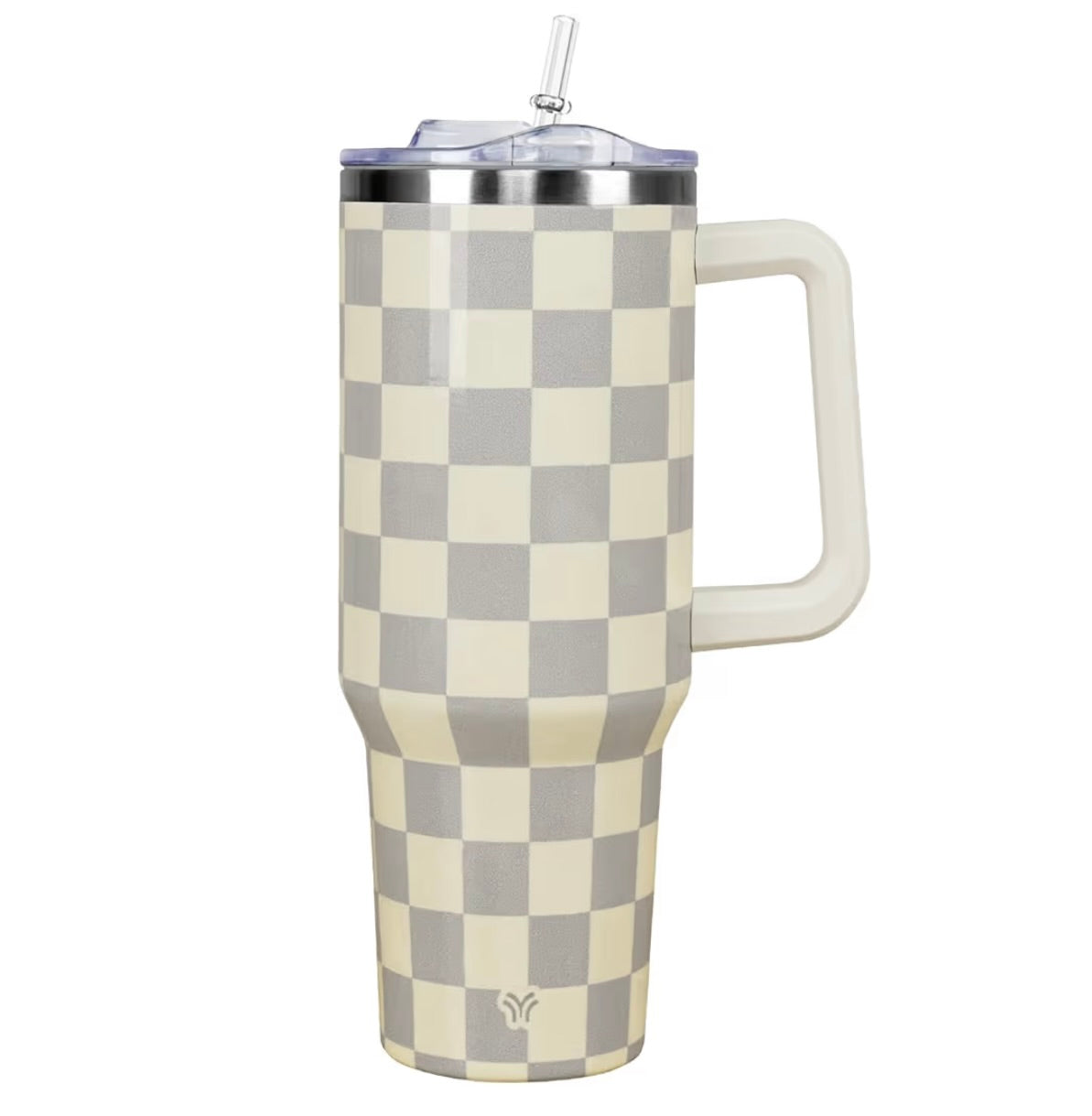 40 oz Tumbler with Handle and Straw Lid