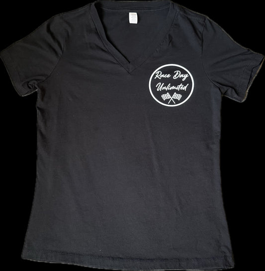 Trackside Social Club Women's V-Neck T-Shirt