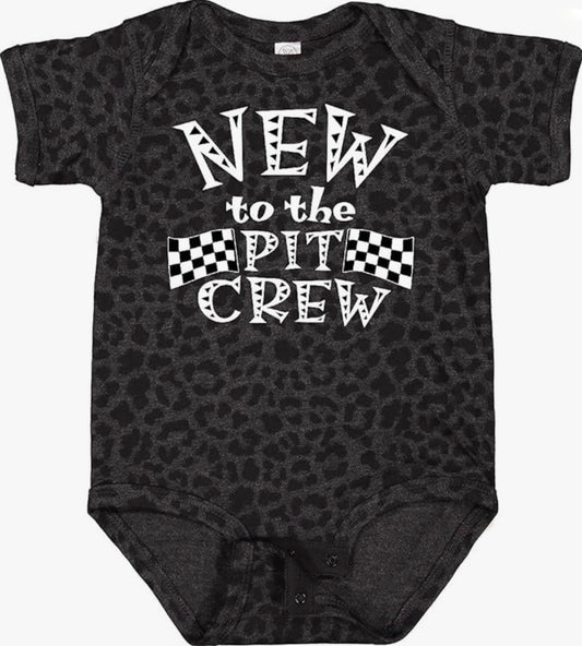 Baby/Toddler New to the Pit Crew Onesie