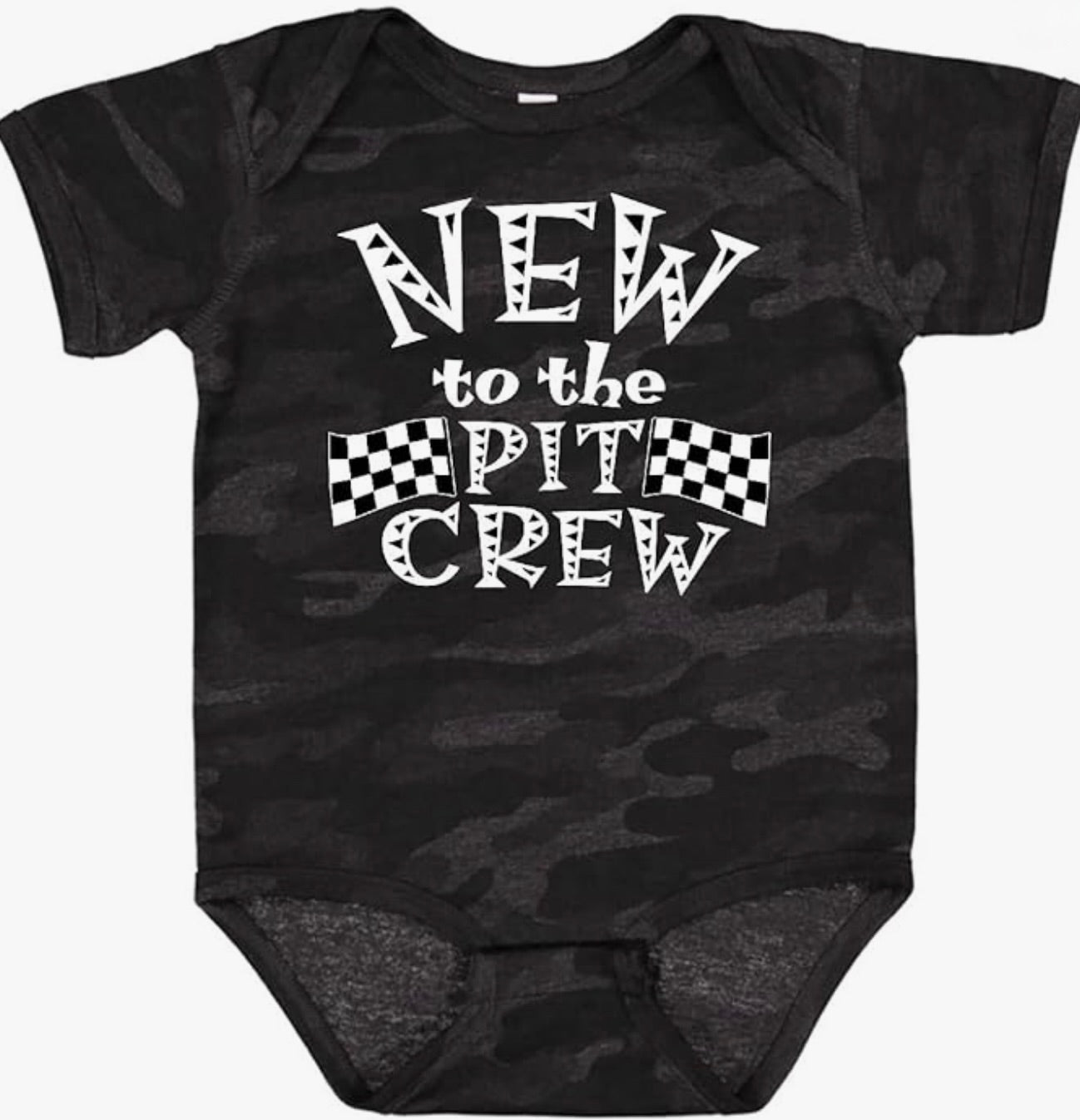 Baby/Toddler New to the Pit Crew Onesie
