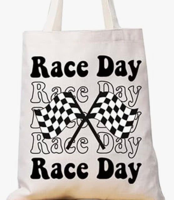 Race Day Tote Bag
