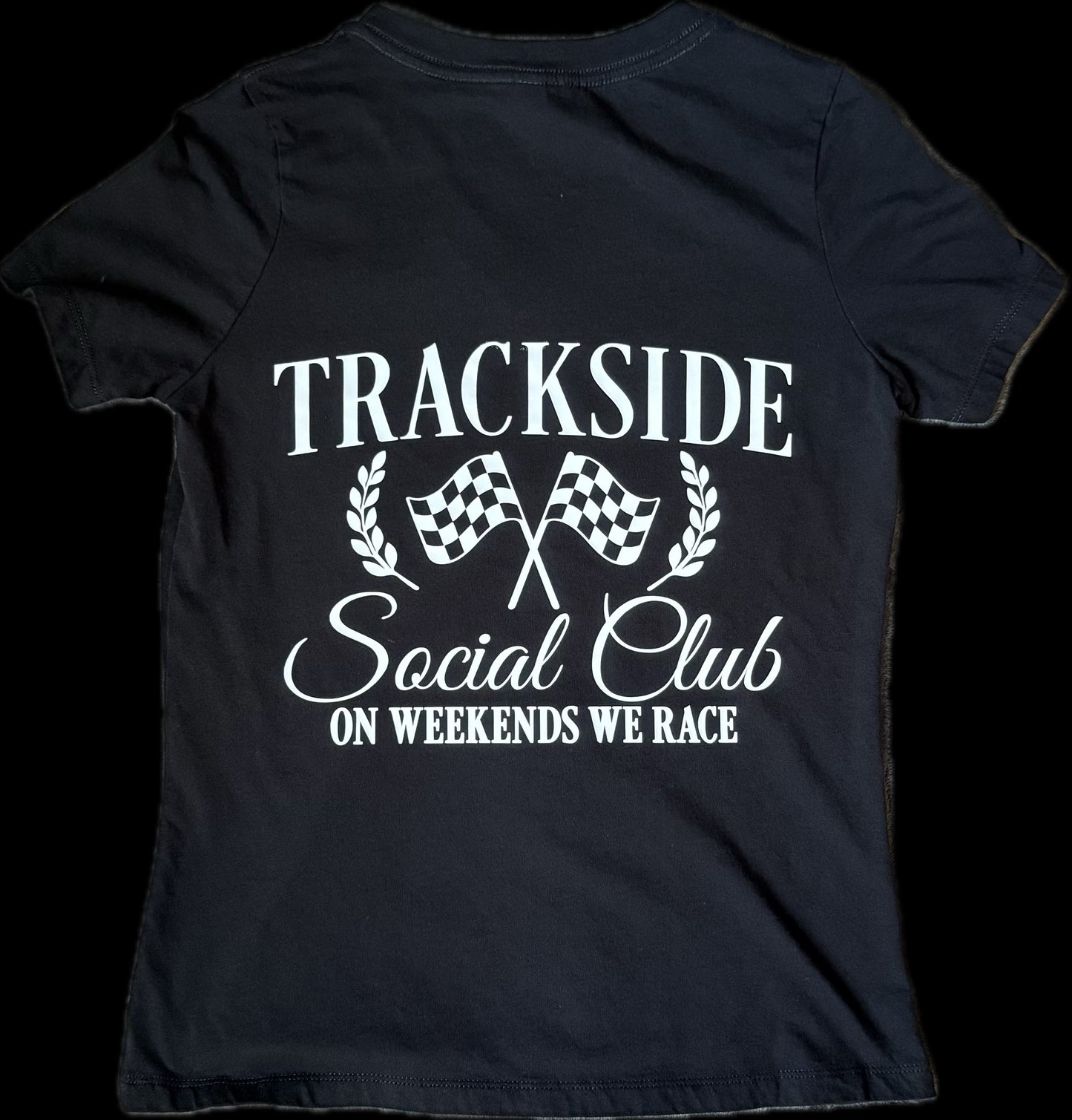 Trackside Social Club Women's V-Neck T-Shirt