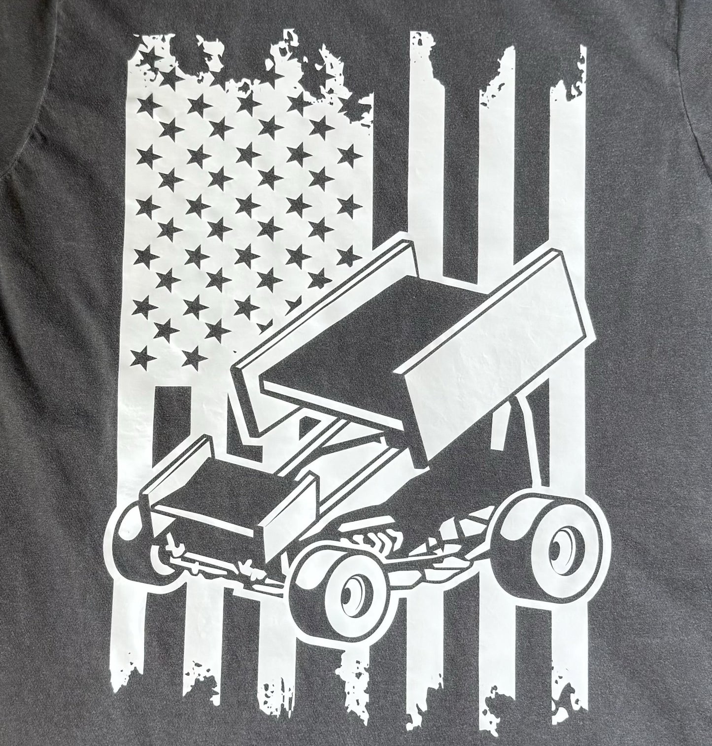 American Flag Sprint Car T-Shirt