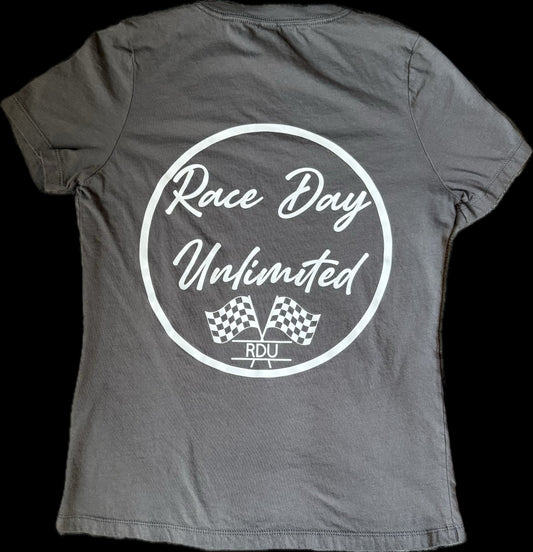 Race Day Unlimited Women's V-Neck T-Shirt